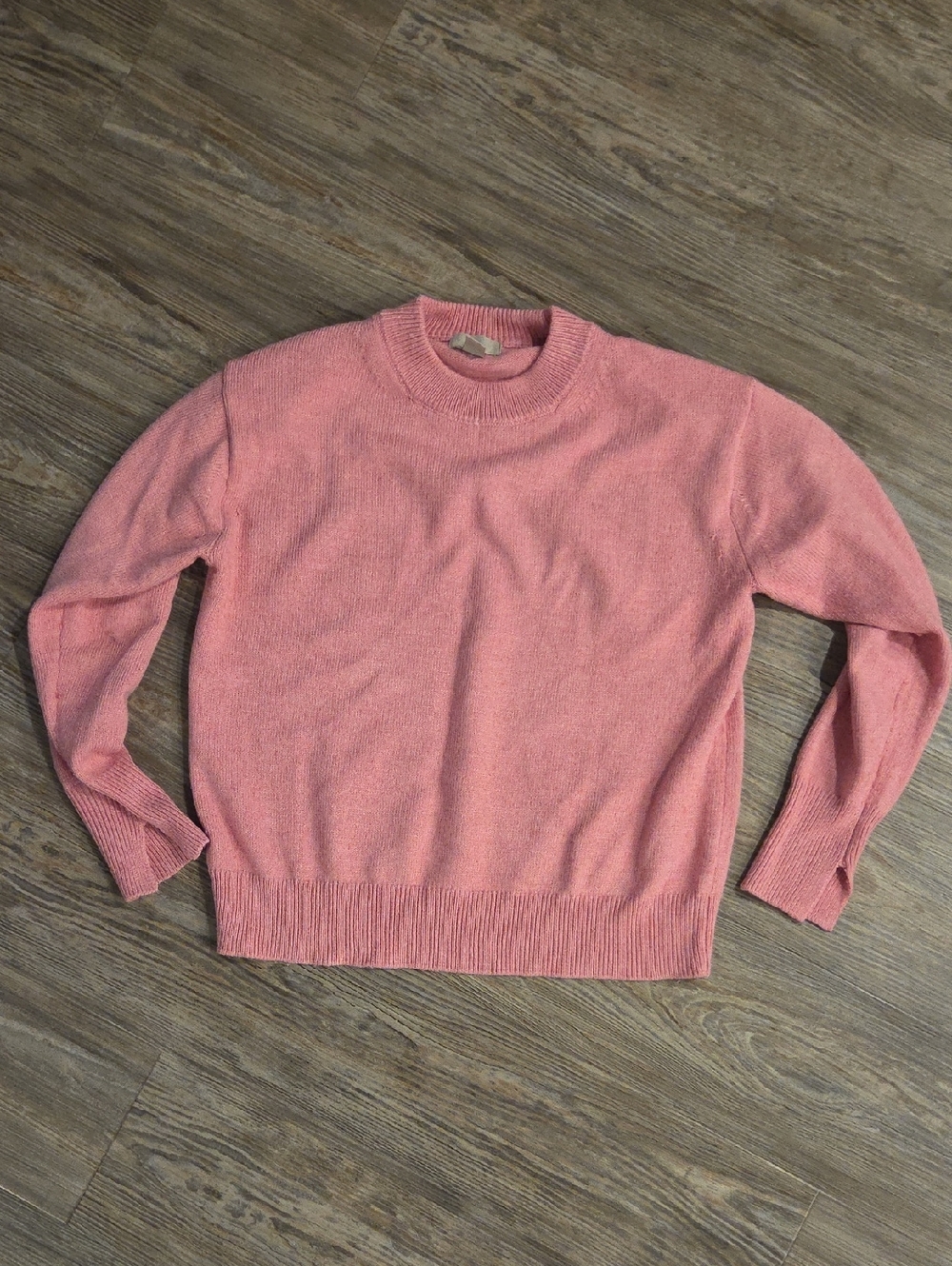 H&M Coral Pink Crewneck Sweater
